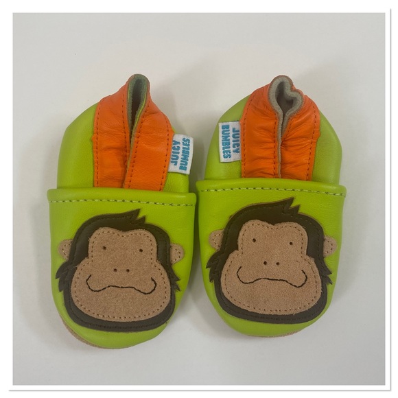 Juicy Bumbles Baby Gorilla Slipper Shoes - Picture 1 of 2